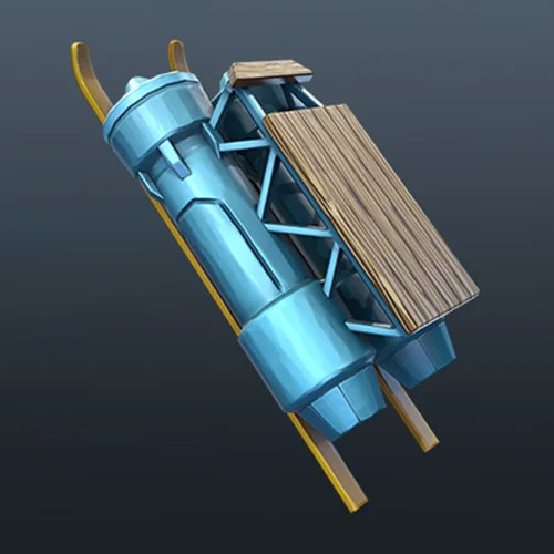 Futuristic mech sled - futuristic,