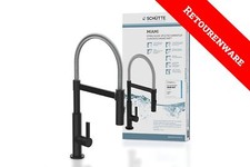 SCHÜTTE Küchenarmatur Spültischarmatur schwarz Wasserhahn Küche MIAMI | B-Ware 