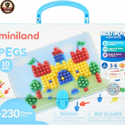 Miniland pegs 240 pcs - pegs,