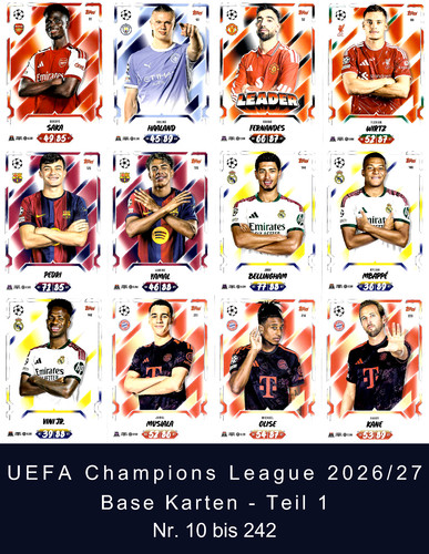 Topps match attax - match, champions