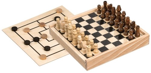 Schach mühle spiel set mini - schach,