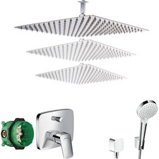 Hansgrohe Set Kopfbrause zur Auswahl Logis Unterputz Deckenanschluss Ibox A51D