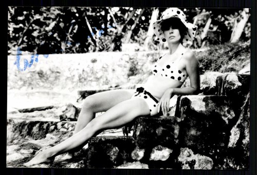 Leslie caron foto original - leslie,
