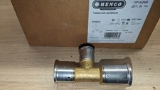 Henco Messingpresse 11P-322626 T-Stück 32x26x26, Fitting mit 3 Anschlüssen
