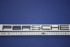 Porsche 991 Carrera 970 Panamera 981 Boxster Cayenne PORSCHE Schriftzug Chrom