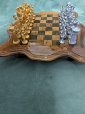 Schachspiel Metall und