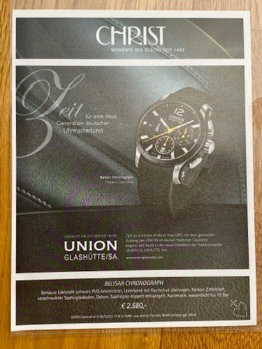 Union glashütte belisar - union,