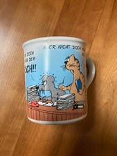 Kaffeetasse mit Uli-Stein-Comicmotiv "Ich bin doch hier nur der Arsch"