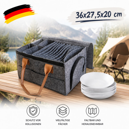 Gepolstert geschirrtasche - gepolstert,