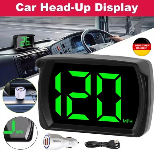 Gps hud digital tachometer - gps,