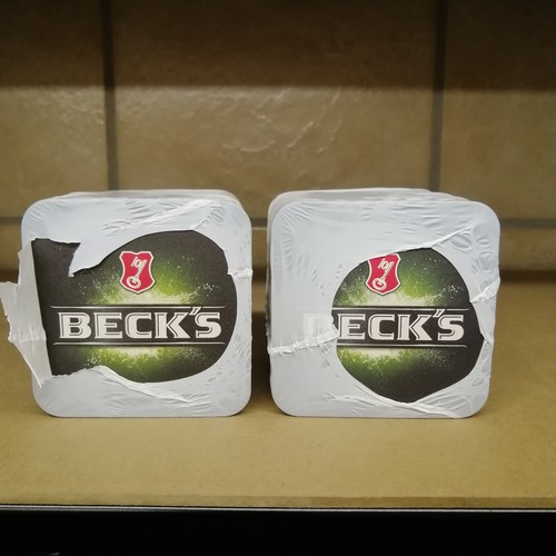 Bierdeckel becks 120er - bierdeckel,