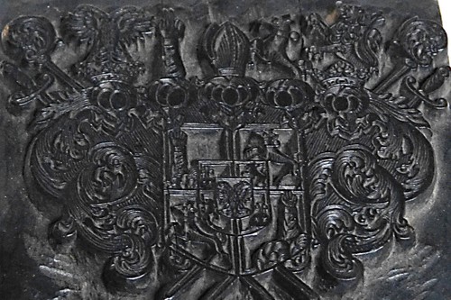 Antiker wappen druckstock - antiker,