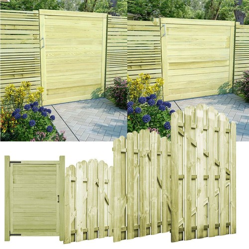 Gartentor kiefernholz zauntor - gartentor,