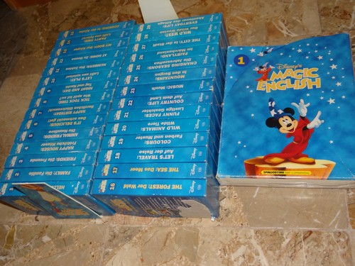 Disney magic english vhs - english,
