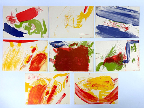 Lithografien horst antes - 8x,