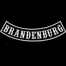 Rücken Aufnäher  BRANDENBURG