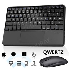 QWERTZ Bluetooth Tastatur Maus