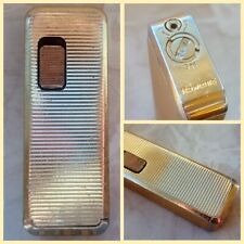 Rowenta G88 Goldfarbenes Gasfeuerzeug 73mm defekt (Zündet nicht) Sammlerstück 🔥