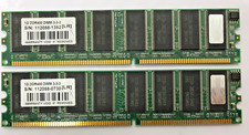 Transcend/FCM  2GB (2x1GB) DDR1 PC-3200 DDR400  DIMM 3-3-3 #R2547