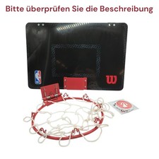 Wilson Mini-Basketballkorb, NBA FORGE PRO MINI HOOP,  46 x 28 cm, schwarz