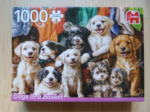 Jumbo puzzle 1000 teile dogs - 1000,