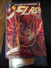 Comicsammlung-Flash-Das neue DC-Universum- 7 Stk.Paperback.verschiedene Jahrgäng