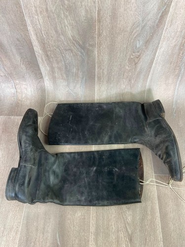Alte leder offiziersstiefel - leder-offiziersstiefel, 2