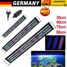 30-115cm LED RGB Aquarium Beleuchtung Lampe Vollspektrum Aufsetzleuchte Licht