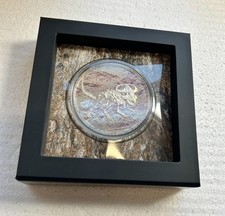 Silbermünze Protoceratops