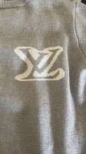 Louis Vuitton LV Pullover In Grau (Größe XL) Top Zustand Wie Neu