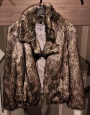 Jacke für Damen / Webpelz /