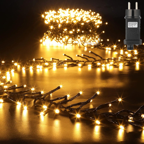 560 leds lichterkette - lichterkette, büschel