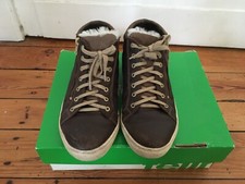 fellhof Schuhe, Modell Conny, braun mit Lammfell-Futter, Größe 40