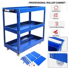 Werkstattwagen Werkzeugwagen Transportwagen Rollwagen Montagewagen 200KG Blau