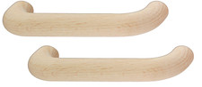 2x Möbelgriffe Holz
