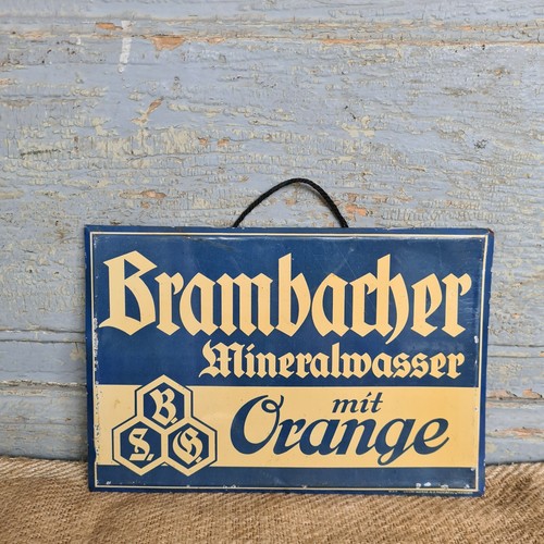 B7133 altes blechschild - altes,