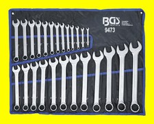 BGS 9473 ZOLL Ringmaulschlüssel 1/4" - 1 1/4" Gabelschlüssel Werkzeug 25 teilig