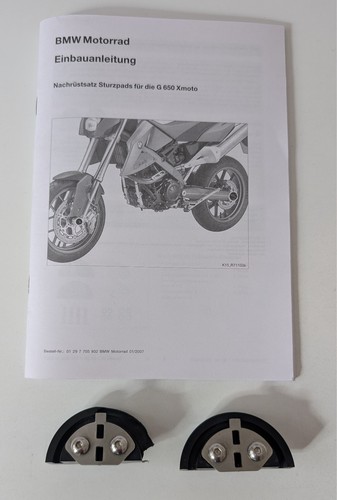 Bmw motorrad set sturzpads - motorrad,