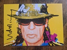 Autogrammkarte "UDO LINDENBERG" ("PANIK", Autograph, Signature)