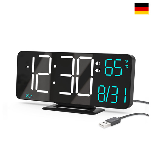 Digitaluhr mit dimmfunktion - dimmfunktion, 17