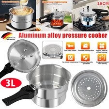 3L 18cm Alu-Schnellkochtopf