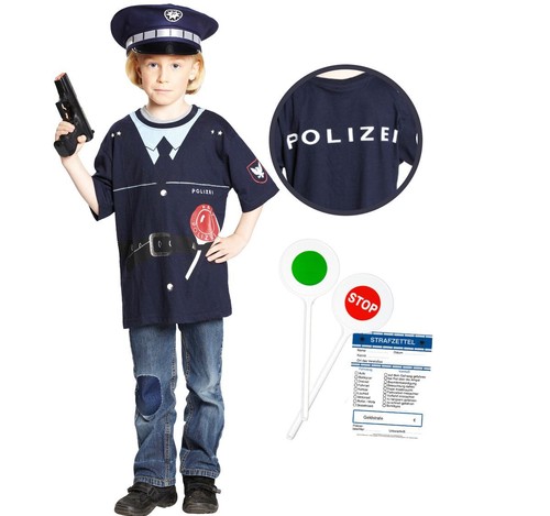 Polizei kostüm mit - polizei,