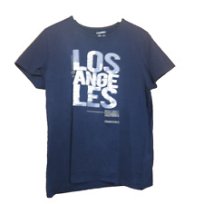 Livergy Shirt Herren Shirt Blau Gr, L kurzarm Baumwolle gebraucht