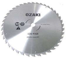OZAKI Kreissäge- Blatt für Wippsäge Hecht, ATIKA, Scheppach, Woodster 405 x 30