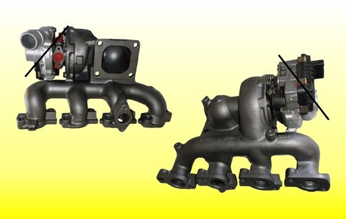 Turbolader 728680 ohne - ,