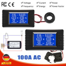 AC 100A LCD Leistungsmesser