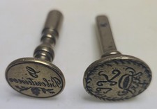 2 x alte Petschaft Siegel