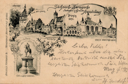 Postkarte - , z