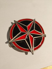 Gürtelschnalle Stern Punk
