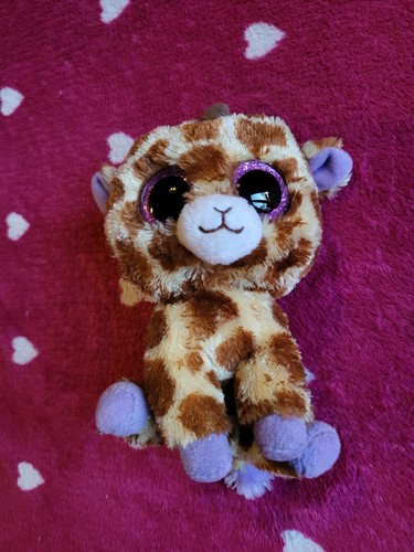 Beanie giraffe lila ohren - lila,